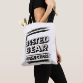 Busted Bear Productions トートバッグ (クローズアップ)