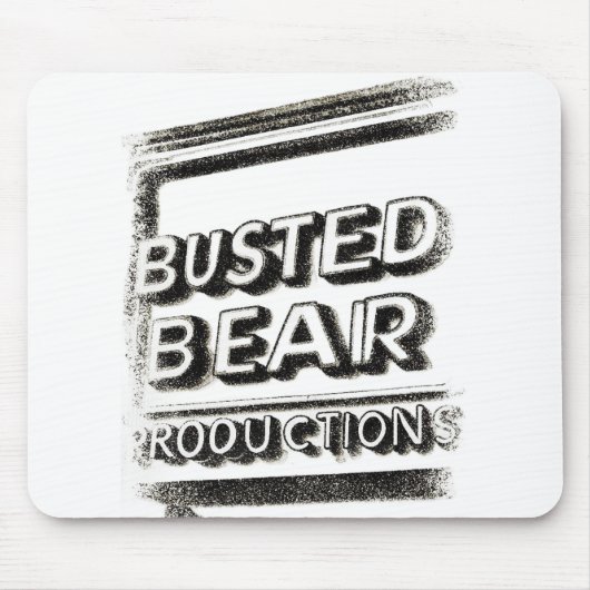 Busted Bear Productions マウスパッド (正面)