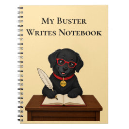 Buster Writes – 作家のためのスパイラルノート ノートブック