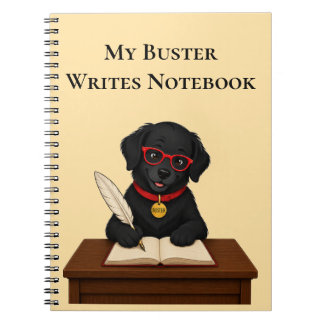 Buster Writes – 作家のためのスパイラルノート ノートブック