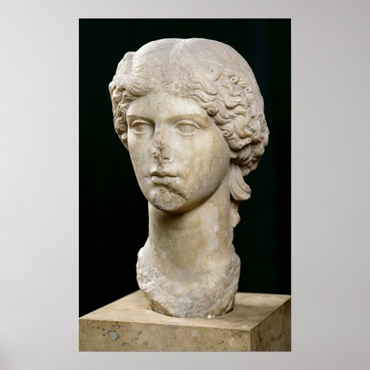 Bustx of Agripina the Elder c.37-41 AD ポスター (正面)