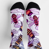 Busy as a Bee ソックス (上部)