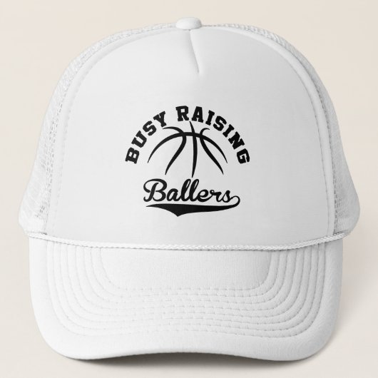 Busy Baller Hat - Unisex Custom Sports Cap Gift キャップ (正面)