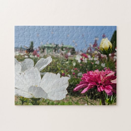 Busy Bee Puzzle, 11" x 14", 252 pieces ジグソーパズル (横)