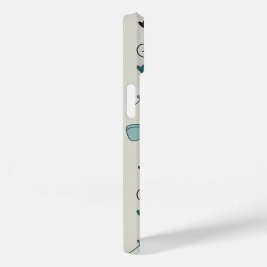 Busy Bees and Bows Phone Case Case-Mate iPhoneケース (裏面 / 右)