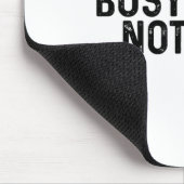 Busy Doing Nothing Funny Quote Saying Novelty マウスパッド (コーナー)