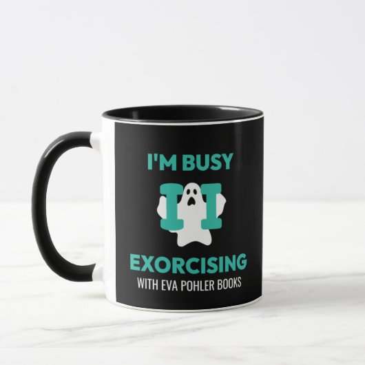 Busy Exorcising Mug マグカップ (左)