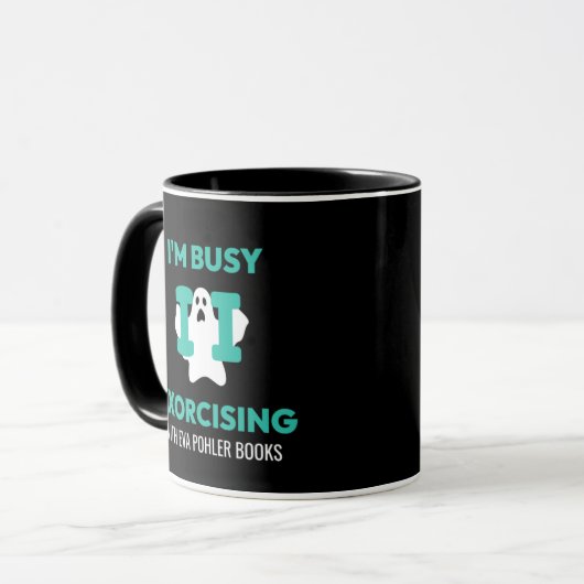 Busy Exorcising Mug マグカップ (正面左)