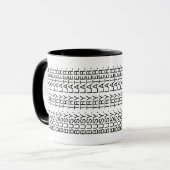 Busy. Try Later. Hidden Message Introvert Mug マグカップ (正面左)