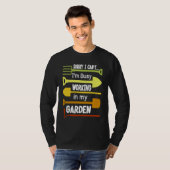 Busy Working in Garden Nature  Gardening Tシャツ (正面フル)