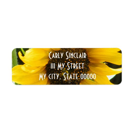 BusyBee_アクセント付きエッジ ラベル (正面)