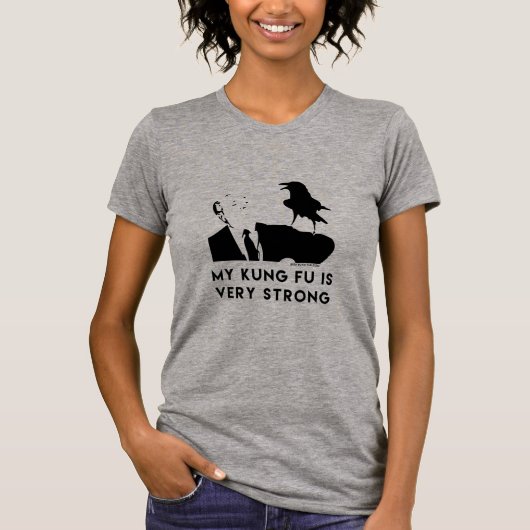 BUSYBOY "KUNG FU"のスタイル|の女性Tシャツ Tシャツ (正面)