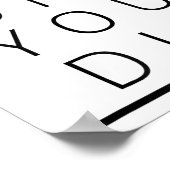 But Did You Die Funny Sarcastic Fitness Motivation ポスター (角)