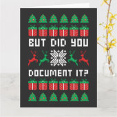 But Did You Document it カード (黄色い花)