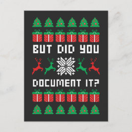 But Did You Document it シーズンポストカード