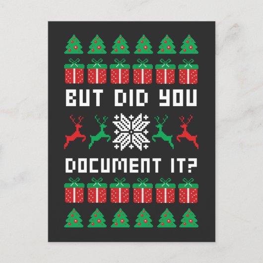 But Did You Document it シーズンポストカード (正面)