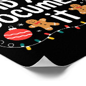 But Did You Doent It Funny Office Christmas Ugly S ポスター (角)