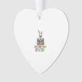 But Did You Dye Skeleton Eggs Funny Easter Men Wom オーナメント (正面)