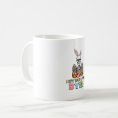 But Did You Dye Skeleton Eggs Funny Easter Men Wom コーヒーマグカップ (正面左)