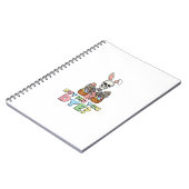 But Did You Dye Skeleton Eggs Funny Easter Men Wom ノートブック (左側)