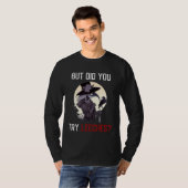 But Did You Try Leeches  Female Plague Doctor Horr Tシャツ (正面フル)