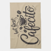 But First, Cafecito キッチンタオル (縦)
