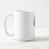 But First, Coffee – くつろぎのタイポグラフィーデザイン コーヒーマグカップ (左)