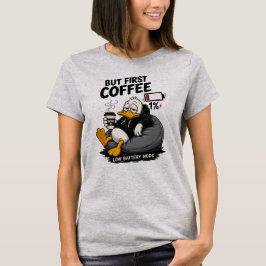 BUT FIRST COFFEE コーヒーTシャツ デザイン おもしろTシャツ Tシャツ