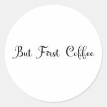 「But First Coffee」トレンディーデザイン メンズTシャツ
