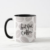 But First Coffee マグカップ (左)