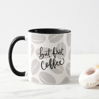 But First Coffee マグカップ