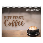 But First Coffee 2026 Calendar カレンダー (カバー)