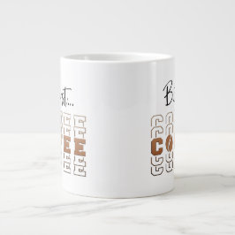 But First Coffee 20oz Jumbo Funny Specialty Mug ジャンボコーヒーマグカップ