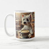 But First... Coffee and Westies Coffee Mug コーヒーマグカップ (左)