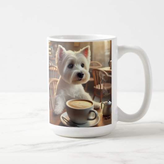 But First... Coffee and Westies Coffee Mug コーヒーマグカップ (右)