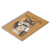 But First, Coffee Cat ノートブック (左側)