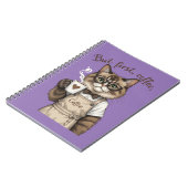 But First, Coffee Cat ノートブック (左側)