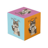 But First, Coffee Cat フォトキューブ (裏面アングル)