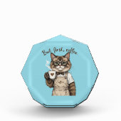 But First, Coffee Cat フォトブロック (正面)