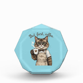 But First, Coffee Cat フォトブロック