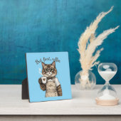 But First, Coffee Cat フォトプラーク (インサイチュ)