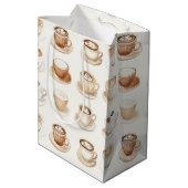 But First, Coffee Cups ミディアムペーパーバッグ (裏面アングル)