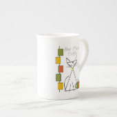 But first coffee mug ボーンチャイナマグカップ (正面右)