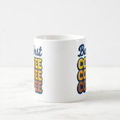 But First Coffee" Retro Stack Typography Mug | 70s コーヒーマグカップ (中央)