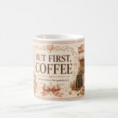 But First, Coffee Romantic Blush カフェマグ モーフィングマグカップ (中央)