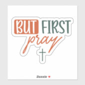 But First Pray シール (シート)