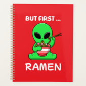 But first Ramen fun Alien プランナー手帳 (正面)