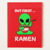 But first Ramen fun Alien プランナー手帳 (裏面)