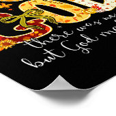 But God Made A Way Christian Fall Faith Thanksgivi ポスター (角)