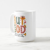 But God Made a Way Inspirational Christian コーヒーマグカップ (正面左)